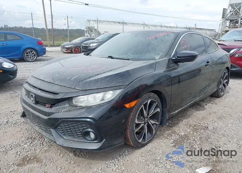 2018 Honda Civic Si из США, поврежденный, VIN 2HGFC3A57JH750460